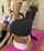brunette teen threesome gym sex
