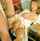 blonde vintage impaled