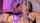 brunette blowjob fake cum