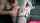 tatooed skirt fishnet stockings