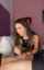 handjob smile brunette
