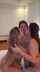 lesbian threesome kissing
