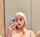 blonde asian selfie