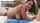 milf bikini brunette
