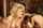 vintage blonde riding