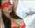 brunette big tits blindfolded