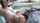 teen dark hair pool