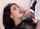 cumshot facial brunette