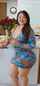 asian blue dress extra