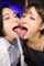 japanesw saliva spit