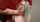 green hair amateur choking