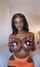 ebony bimbo fake tits