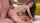 brunette threesome double penetration