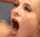 blonde green eyes cumshot