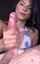beautiful brunette handjob