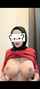 big tits hijabi red