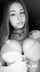 grayscale teen busty
