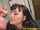 dark haired milf facial