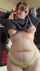 chubby belly amateur brunette