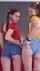 teen pigtails shorts