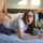 amateur glasses brunnete