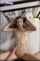 blonde brunette blowjob