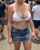 public pussy brunette