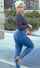 blonde outside hot
