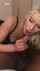 blonde deepthroat fringe