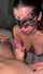 masked boobs blowjob