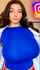 brunette large tits clothed