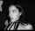 brunette black and white kissing