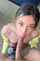brunette straight hair blowjob