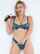 blonde fingering short hair