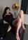 milf brunette legs spread