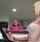 handjob blonde kitchen