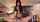 femdom pegging fishnets