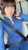 blue eyes suit car