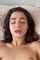 brunette facial natural tits