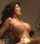 oldschool vintage brunette