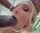 blonde closeup nose piercing
