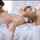 blonde threesome blowjob