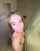 wet hair blonde shower