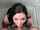 dark hair blowjob blue eyes