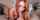 redhead couch blowjob
