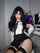 glasses office clothes brunette