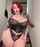 big tits big thighs red hair