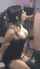 brunette goth blowjob