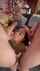 brunette blowjob threesome