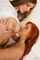 lesbian brunette redhair